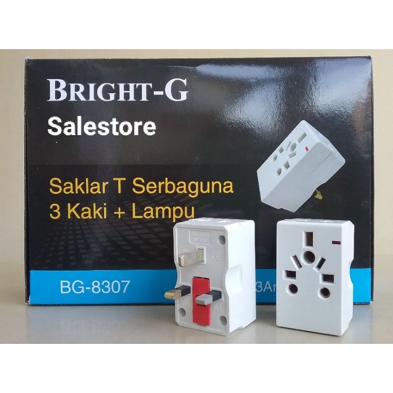 Steker kaki 3 Bright G//Steker serbaguna kaki 3