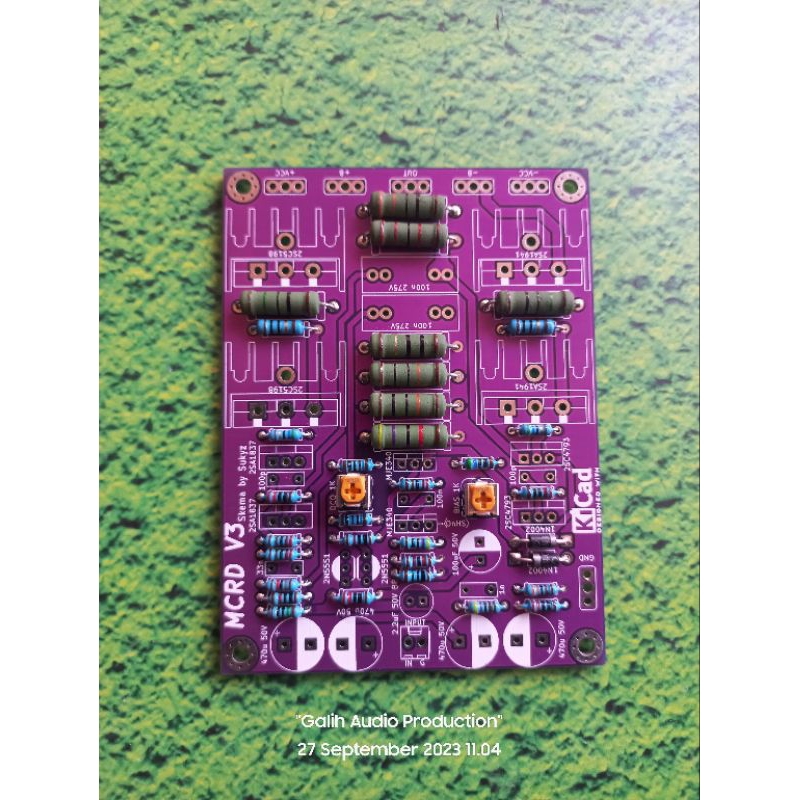 PCB MCRD V3 Dobel Layer JLC
