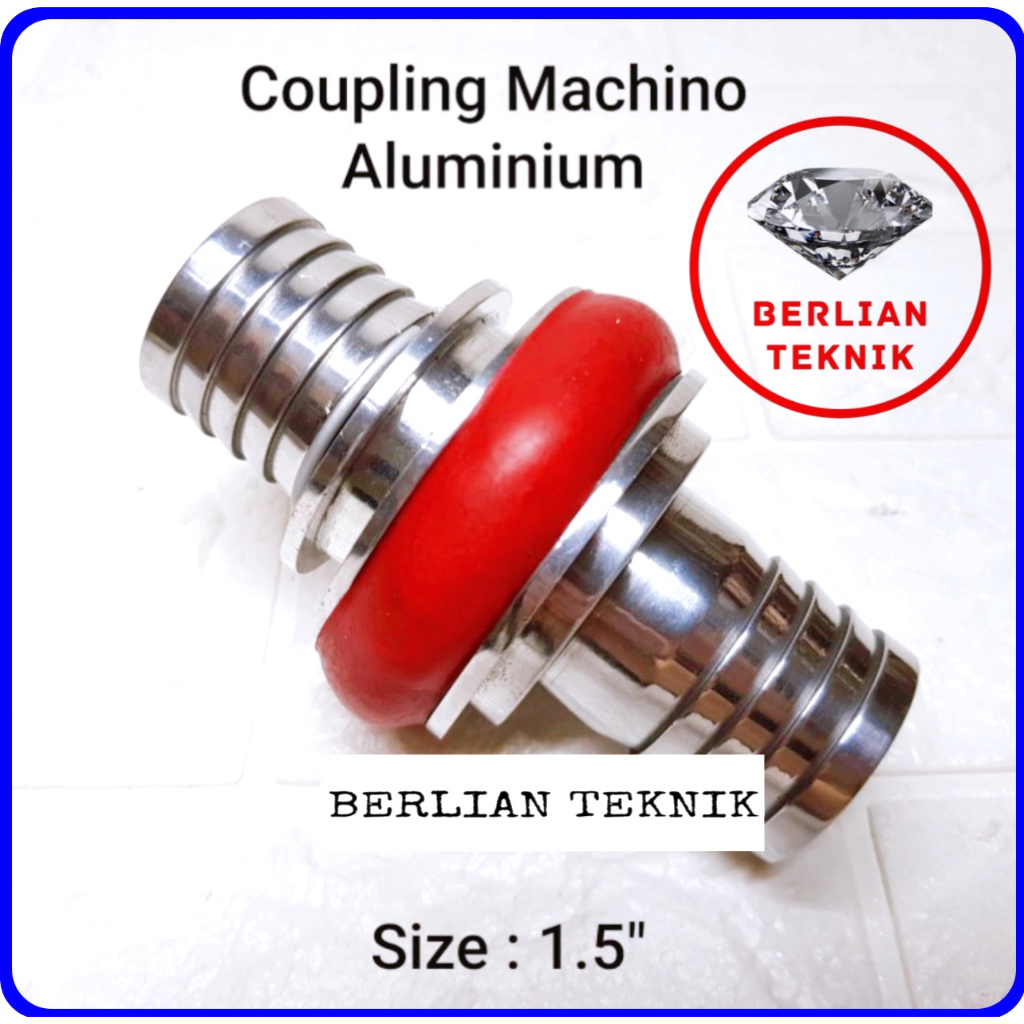 Coupling Machino Kopling Selang Pemadam Kebakaran 1.5 inch Aluminium