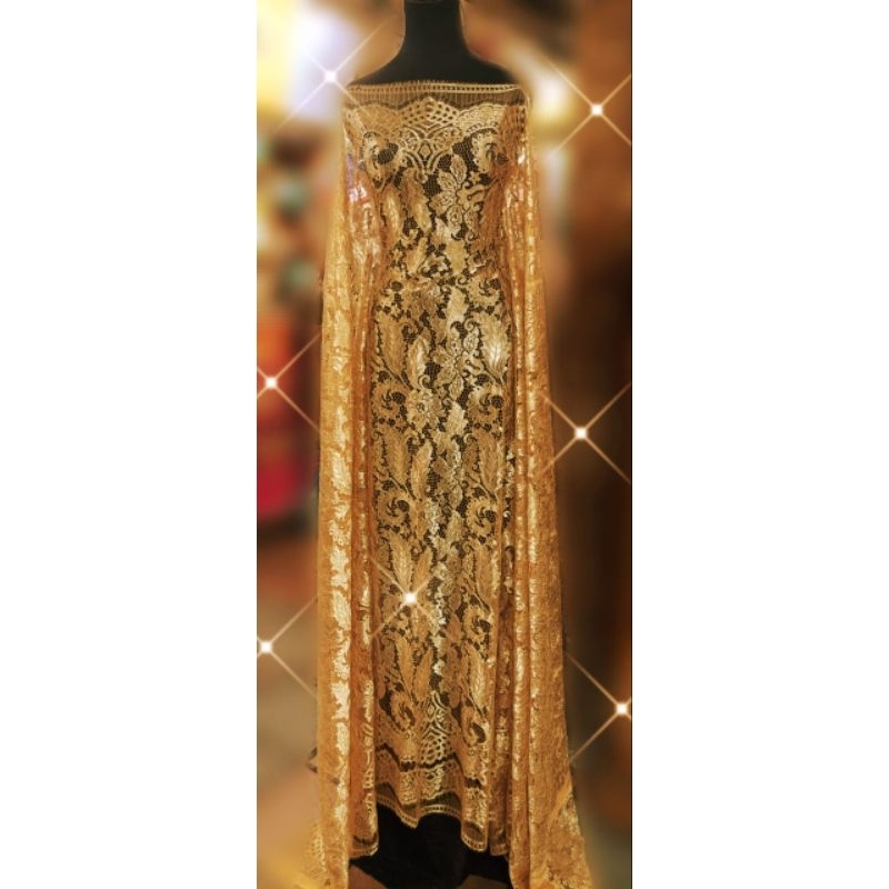 Kain kebaya Semi Prancis Fatmawati metalik Tirta Sari