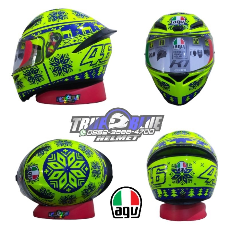 AGV K-1 Rossi Winter Test 2015 Original