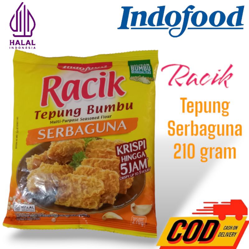 

Tepung Bumbu serbaguna/Racik/krispi hingga 5 jam