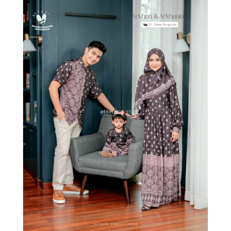 sarimbit attin / attin Arkhan Arkhania / Scraft / Gamis Murah