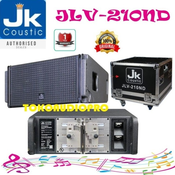 Jk Coustic JLV210ND Speaker Line Array Pasif Jk Coustic JLV-210ND