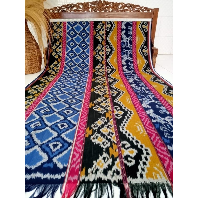 KAIN TENUN ETNIK NUSANTARA,KAIN TENUN BLANKET TRADISIONAL TROSO JEPARA, KAIN TENUN PELANGI,KAIN TENU