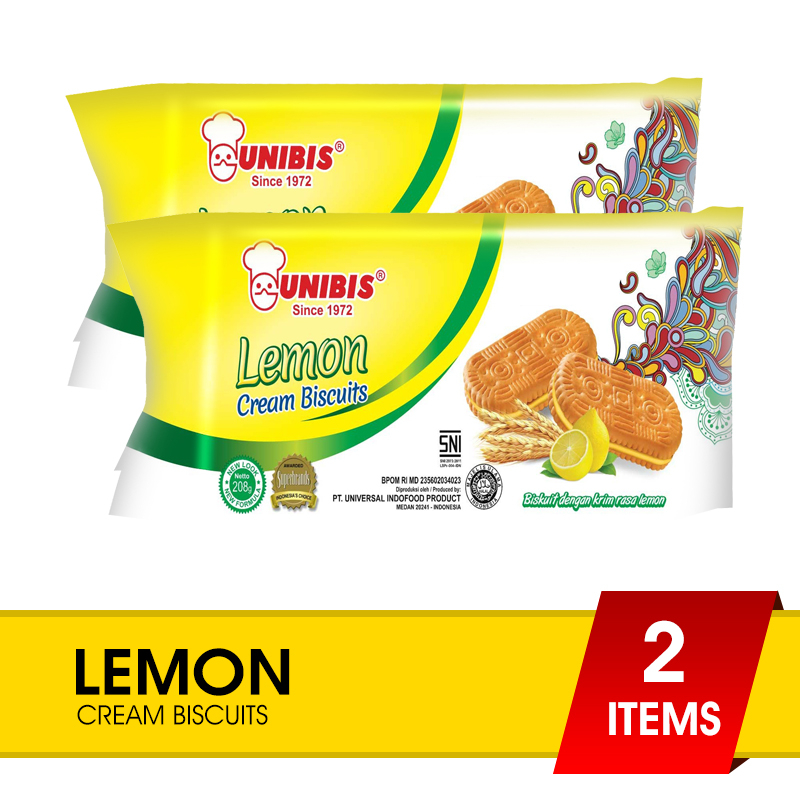 

Unibis Rose Lemon Sandwich 208 g (2 pcs)