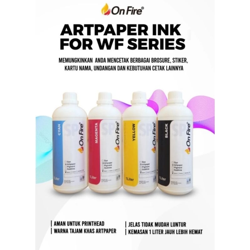 TINTA ARTPAPER ONFIRE FOR EPSON PRINTER