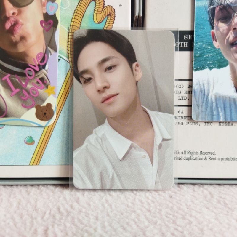 [BOOKED] MINGYU YZY E FTS YIZHIYU E FACE THE SUN MINGYU SEVENTEEN PHOTOCARD SVT PC