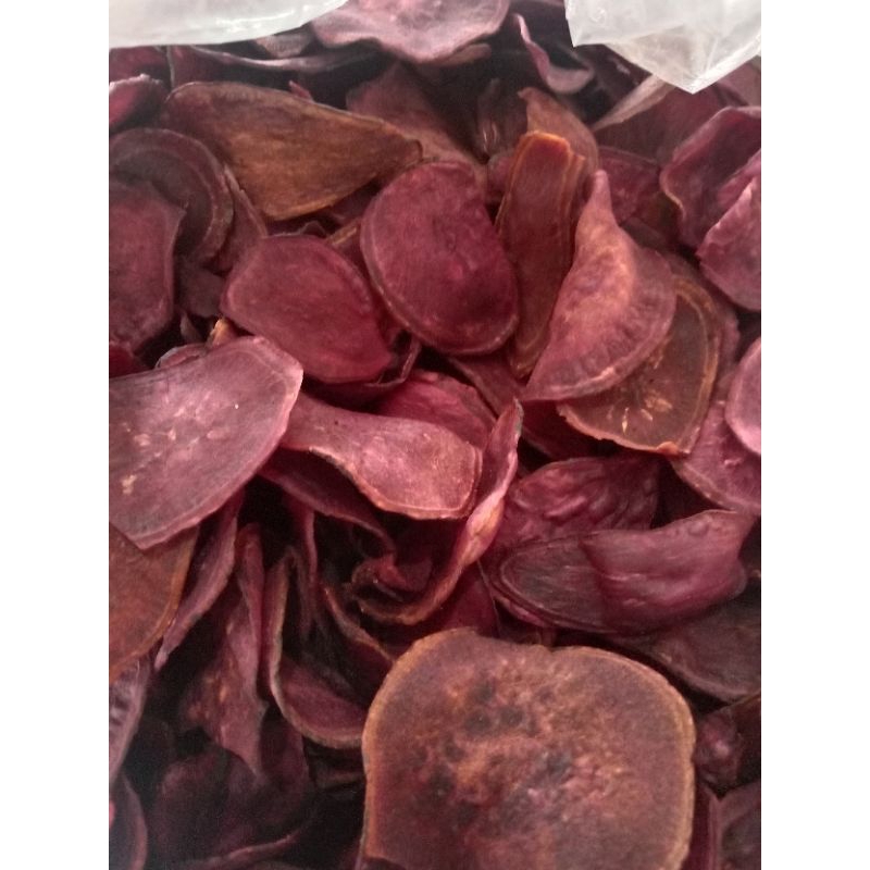 

kripik Mantang ungu/ubi ungu