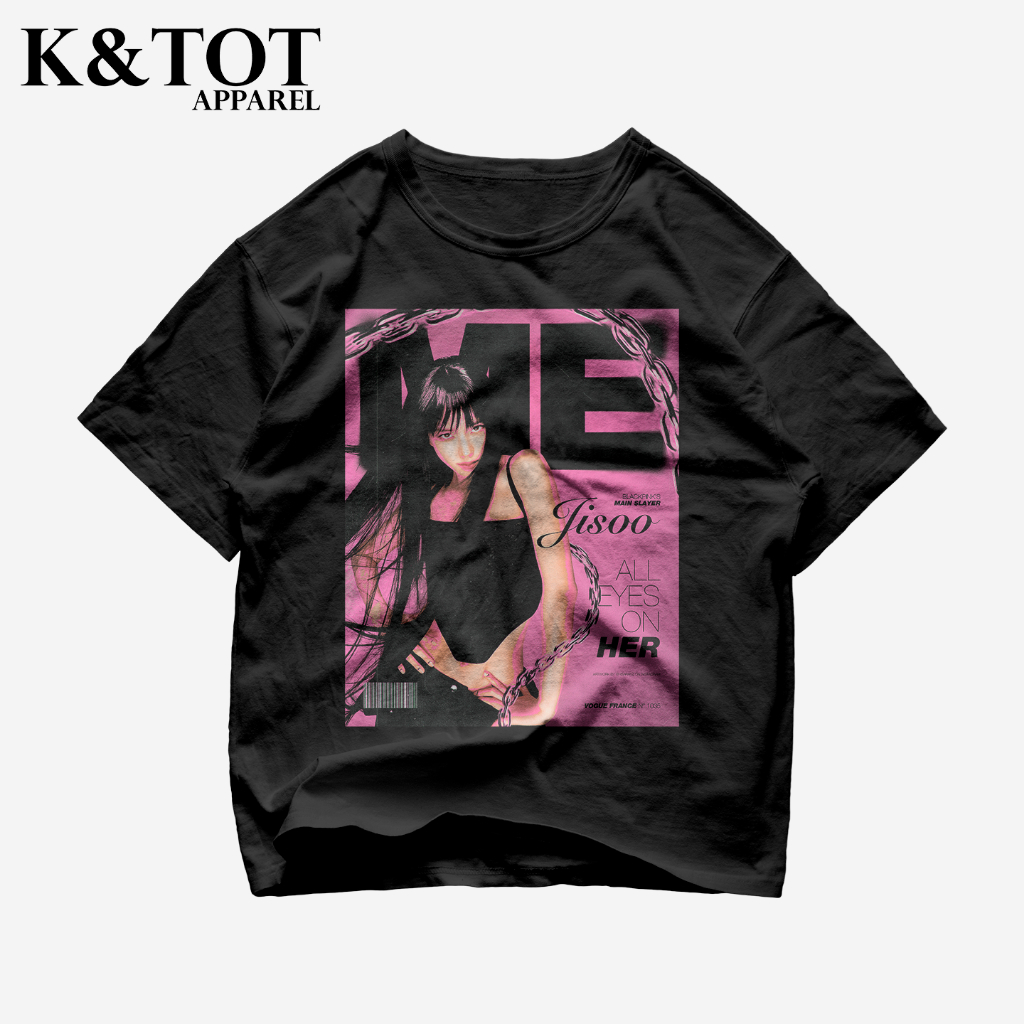 KNTOT - KAOS BAJU BLACKPINK JISOO 2 KPOP KOREAN KOREA GIRLBAND TEE AESTHETIC Y2K TEE | TSHIRT OVERSI