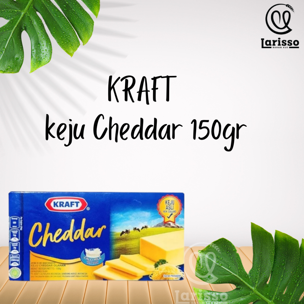 

KRAFT KEJU CHEDDAR OLAHAN 150GR