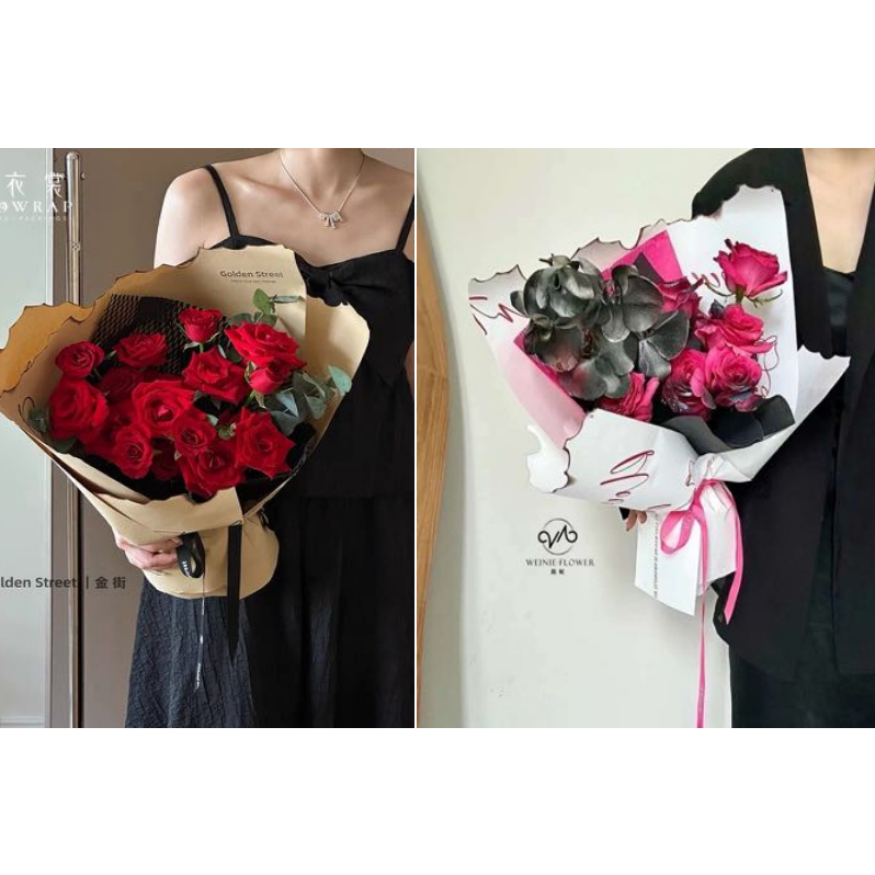 

15Lembar Kertas Bunga /Vintage Romantic Letter Wrapping Paper/kertas bunga buket/wrapping paper