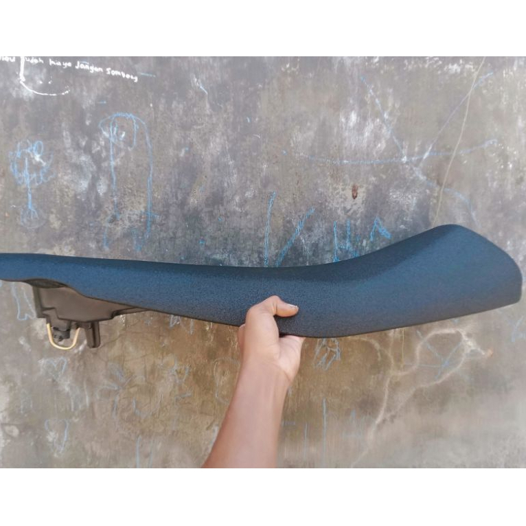 jok kulit motor mio smile road race-jok mio sporti kulit amplas