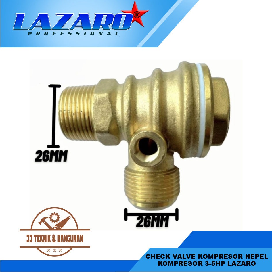 Check Valve Kompresor Nepel Kompresor 3-5hp Lazaro