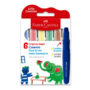 

Jumbo Creamy Crayon Faber Castel