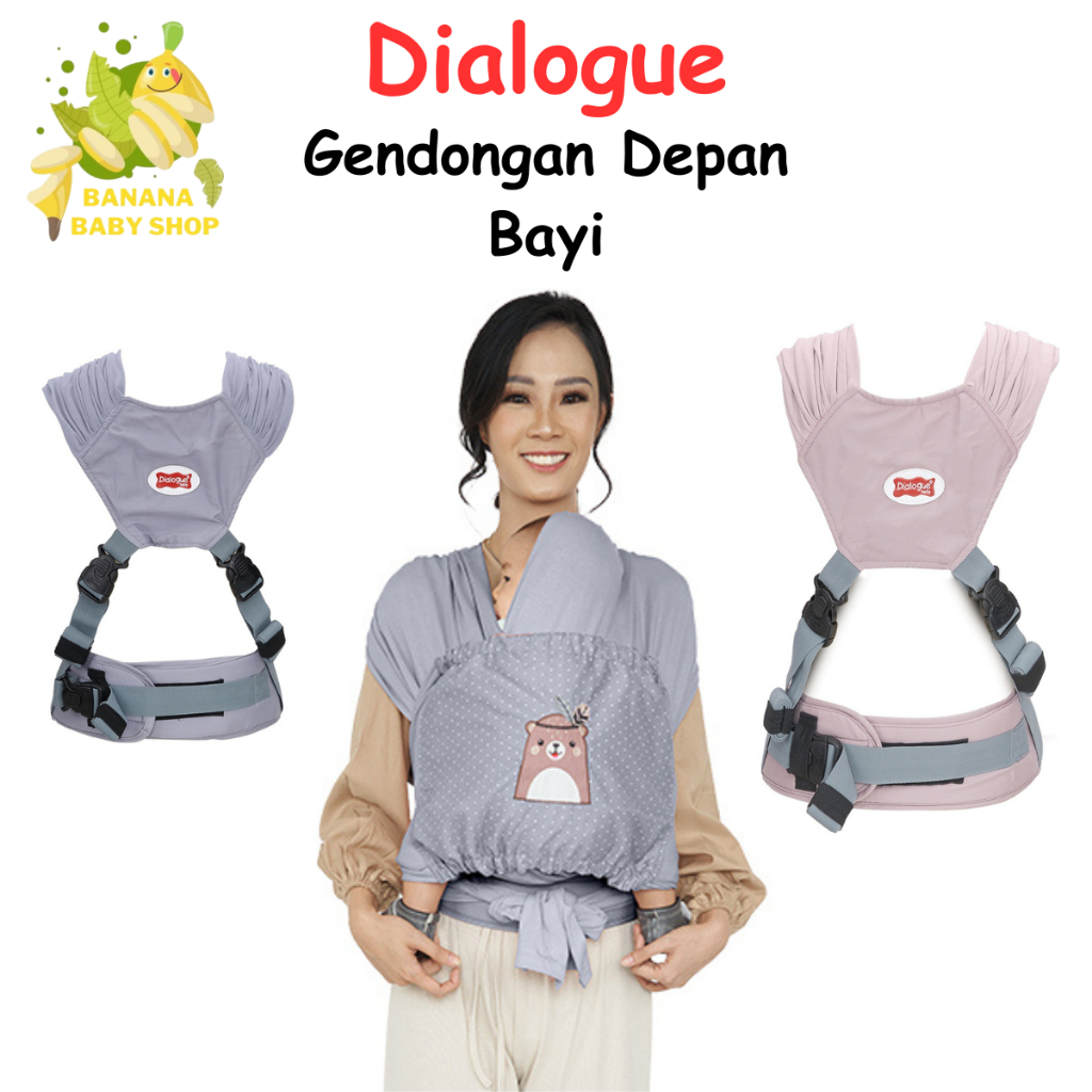 Dialogue Gendongan Depan Bayi Wrap bearie series - Gendongan Bayi dan Anak