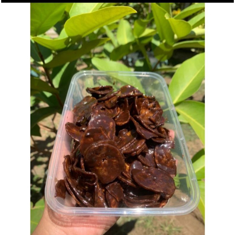

keripik pisang coklat lumer