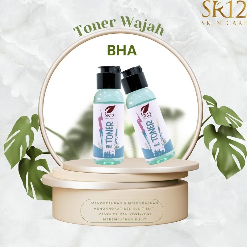 Sr12 Skincare Toner BHA Clear Skin Solution Exfoliating Toner Mengatasi Jerawat Mencegah Komedo Tone