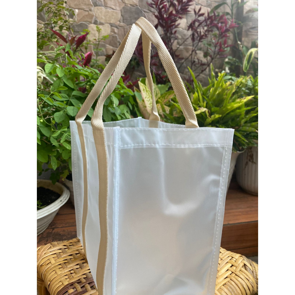 Tas Hampers Tas Ultah Tas Souvenir Murah Mika Pvc Doff Tali Full