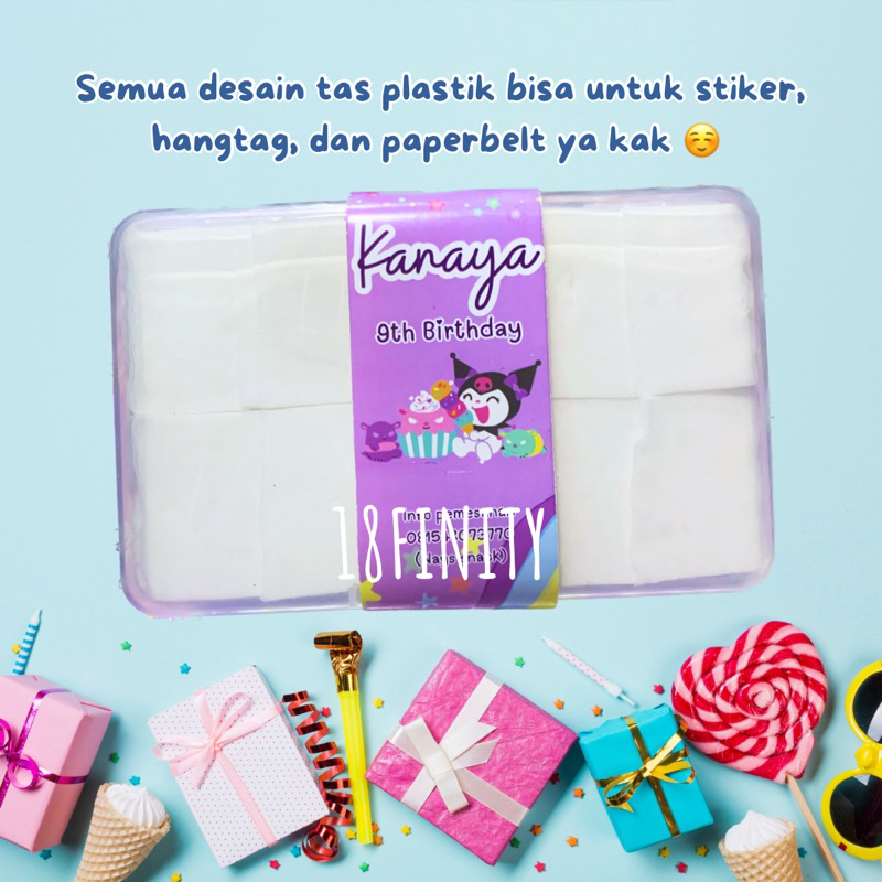 

PAPERBELT KERTAS WRAP SNACK MAKANAN DISH ULANG TAHUN BIRTHDAY CUSTOM DESAIN SUKA-SUKA DISNEY DINOSAURIS MERMAID MURAH TEMPEL