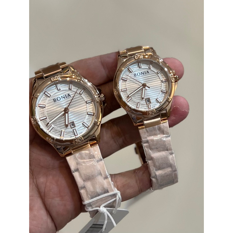 Jam Tangan Bonia Original BNR186/ BNB10750 / BNB10096 Rantai Stainles Steel