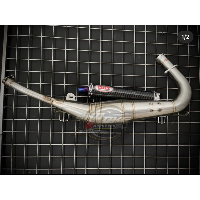 knalpot pdk dbs stenlis slencer carbon dbs original khusus buat rx king