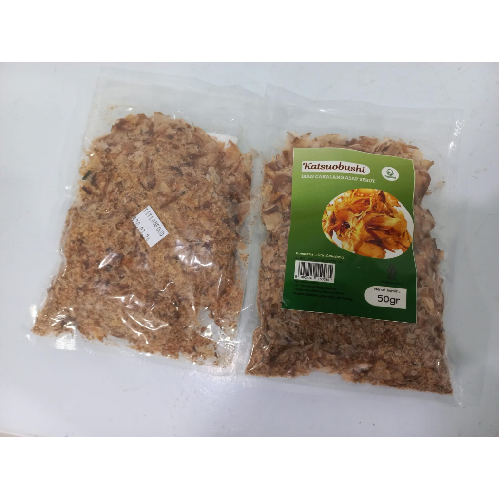 

RK60 KATSUOBUSHI IKAN CAKALANG ASAP SERUT 50 GRAM