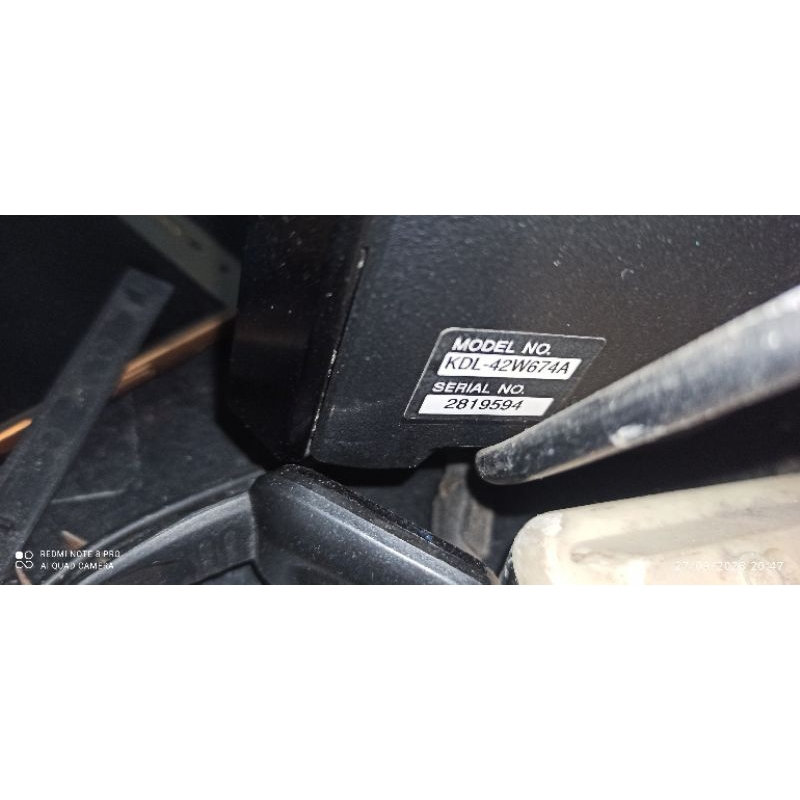 Sony KDL-42W674A Mainboard