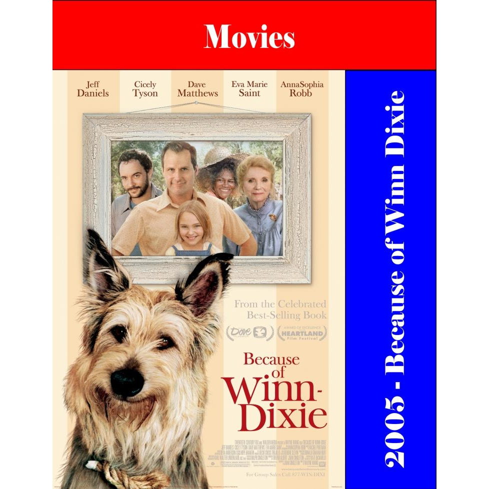 DVD - Because of Winn Dixie (2005)