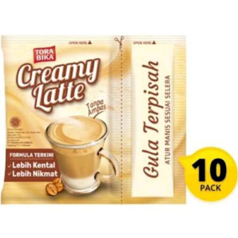 

Torabika Creamy Latte @35gr Isi 10 PCS / 1 Renceng