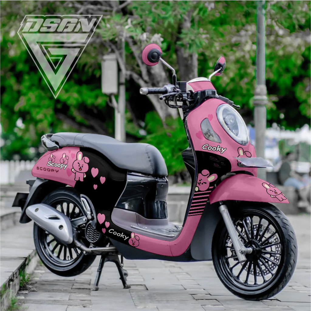 Decal sticker scoopy full body FI scopy dekal stiker 2017 2018 2019 2020 2021 2022 scoopy 2022 scoop