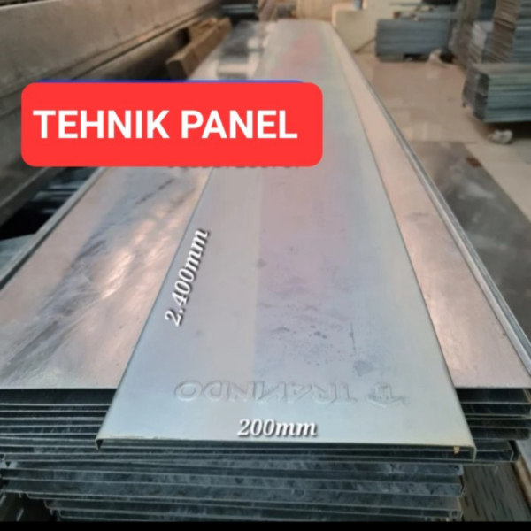 

Cover Tray 200x2400mm Electro / Hotdip Galvanis - Electro 200mm Berkualitas