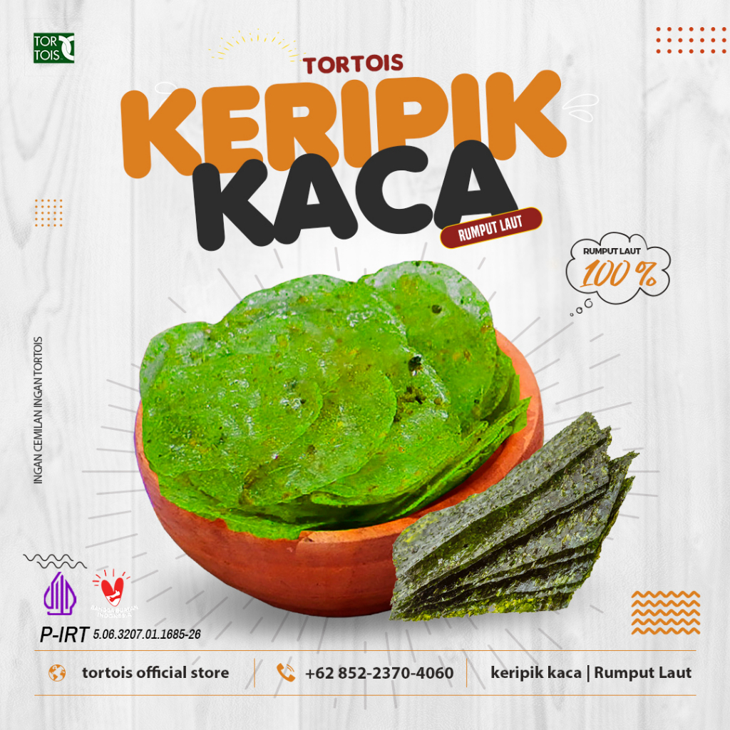 

[ BISA COD ] Kripca Meledak | Keripik Kaca Xtra Daun Jeruk 50 gr
