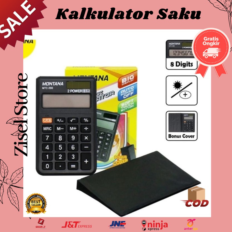

Kalkulator Saku Montana MTC-200 8 Digits Calculator