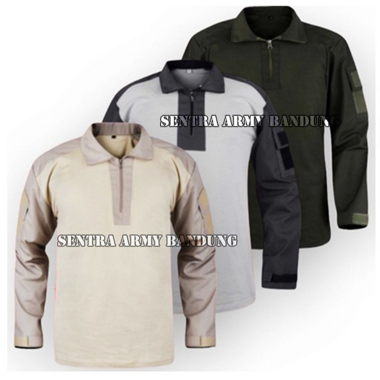 kaos tactical bdu / baju tactical / bdu lengan panjang combat loreng