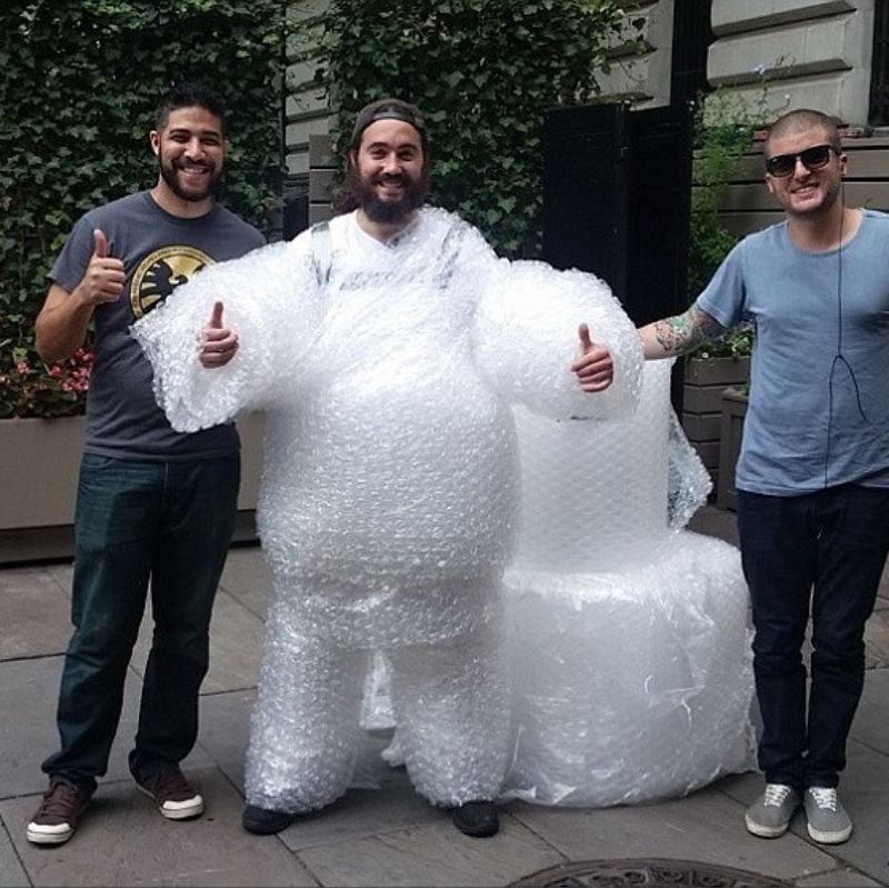 

tambahan extra bubble wrap