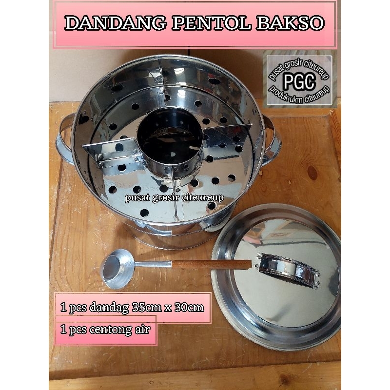 Panci Bakso Malang / Dandang Bakso Pentol / Tong Mie Ayam
