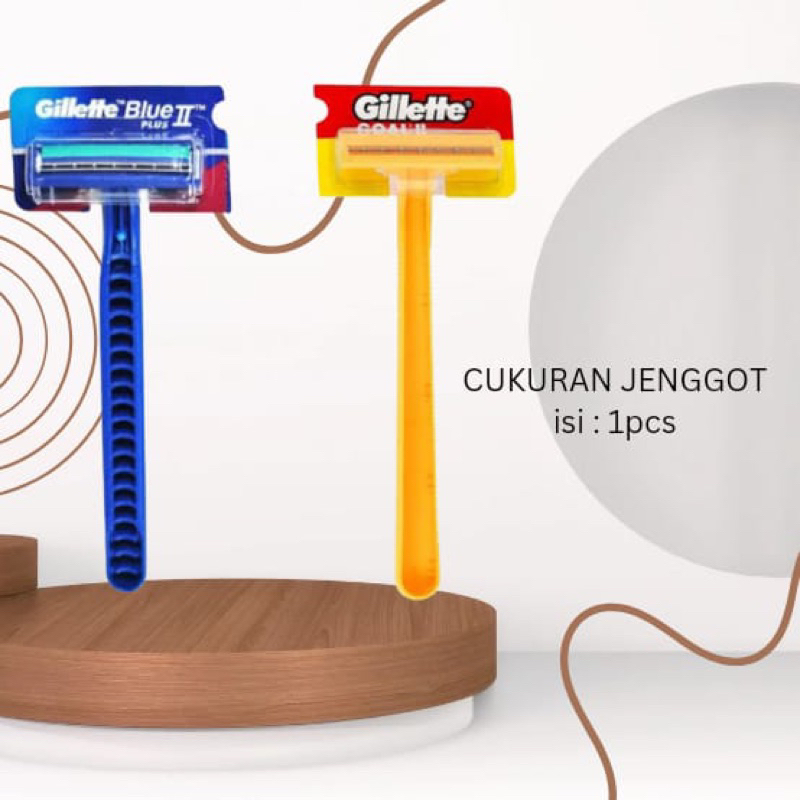 [ecer] Cukuran Gillette Goal II - Gillette Goal Blue II Plus