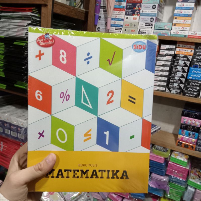 

buku matematika isi 38 sidu(1pak/10pcs)