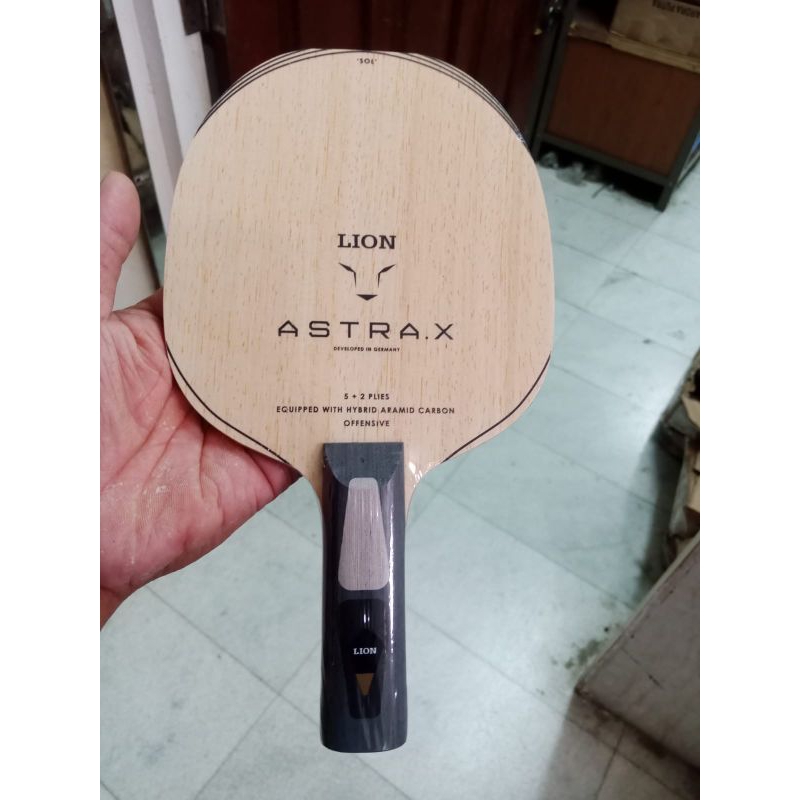KAYU BET TENIS MEJA LION ASTRA X OFF CARBON ORIGINAL