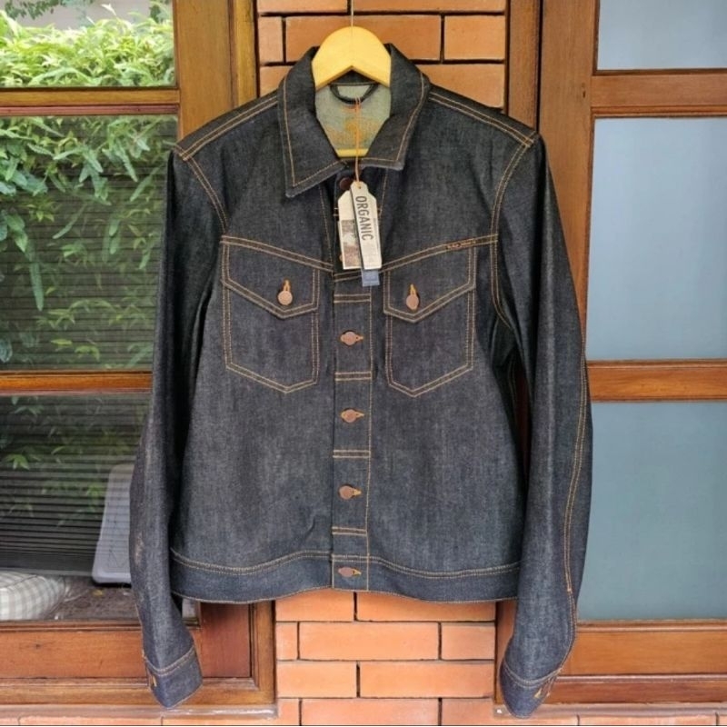 Nudie Conny Dry Denim Jacket - Jaket Jeans