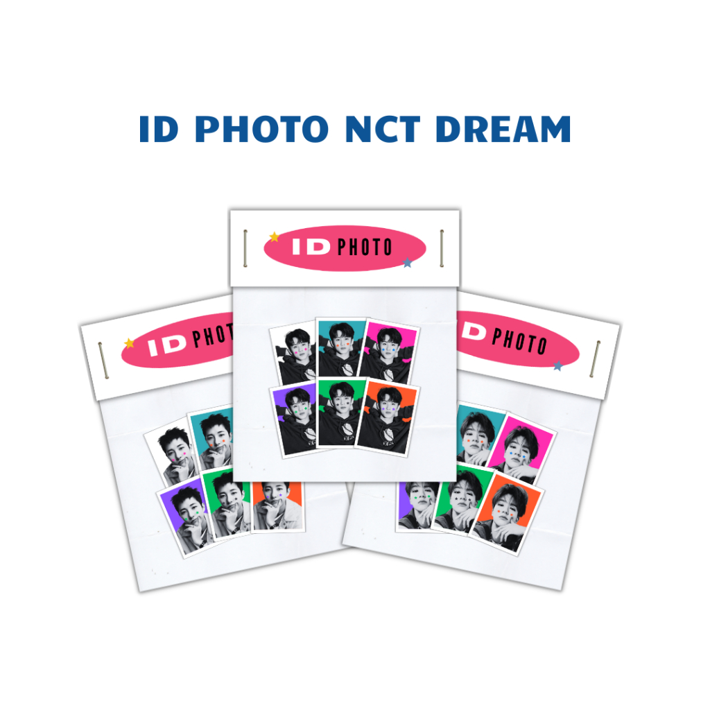 ID PHOTO NCT DREAM / Pas Foto NCT DREAM Ukuran 3 X 4 cm