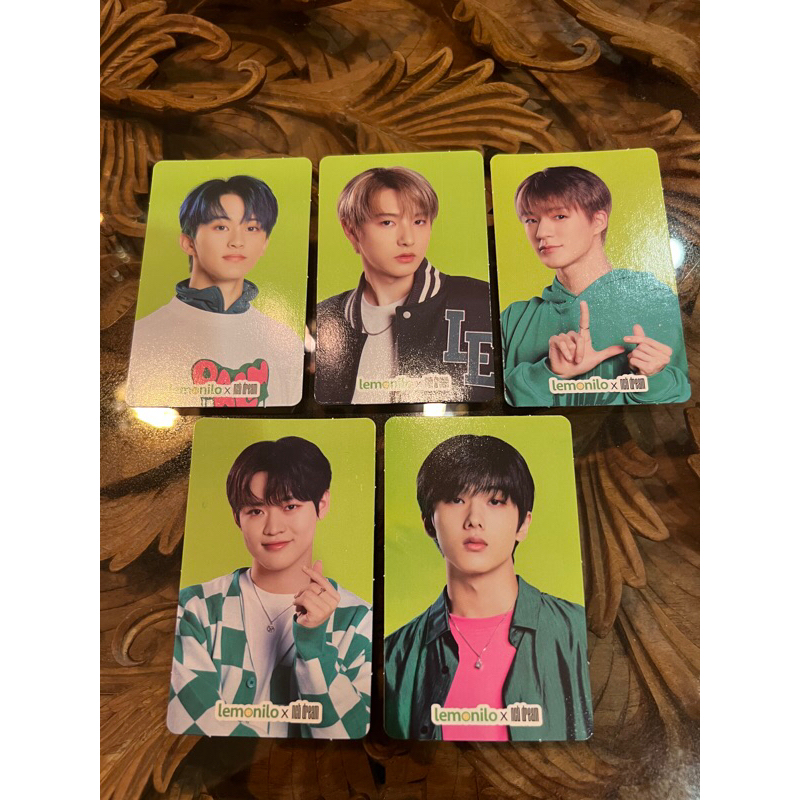 Ready Stock / Official Photocard / PC NCT Dream x Lemonilo / Photocard Lemonilo NCT Dream / Official