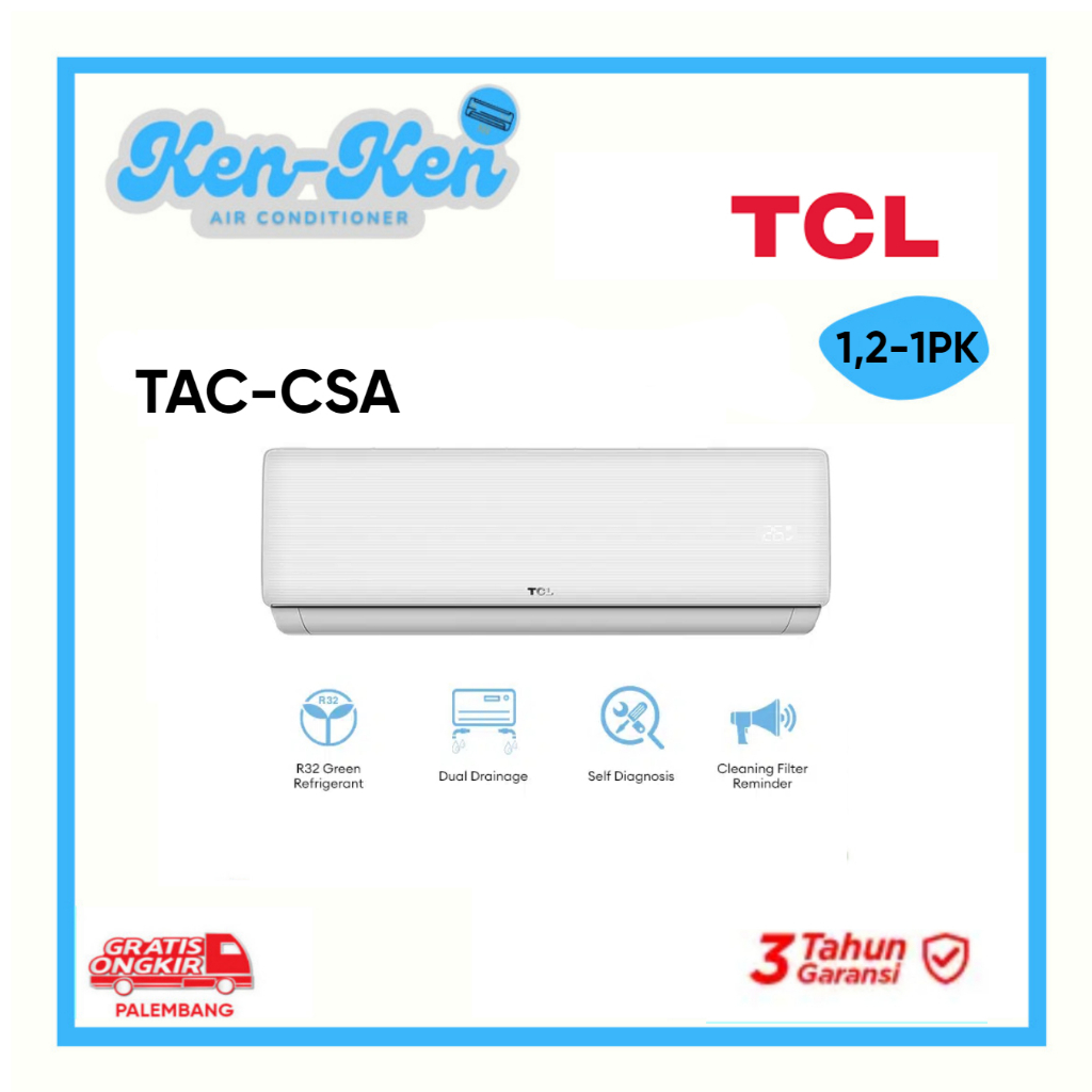 AC 1/2PK-1PK TCL  AC STANDARD TC