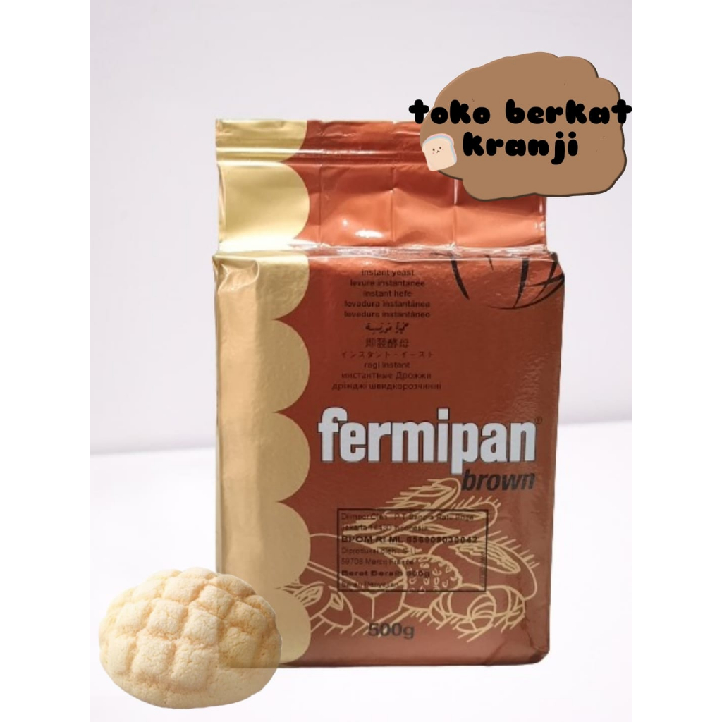 

Fermipan brown 500gr *sebelum di packing sudah kami cek terlebih dahulu dan kondisi aman tidak ada bocor/kempes