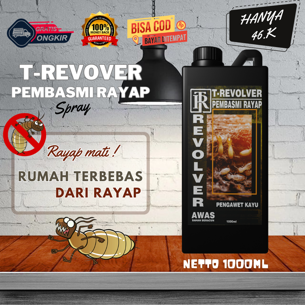 spray pembasmi rayap , pengusir rayap, anti rayap dan pengawet kayu 1liter