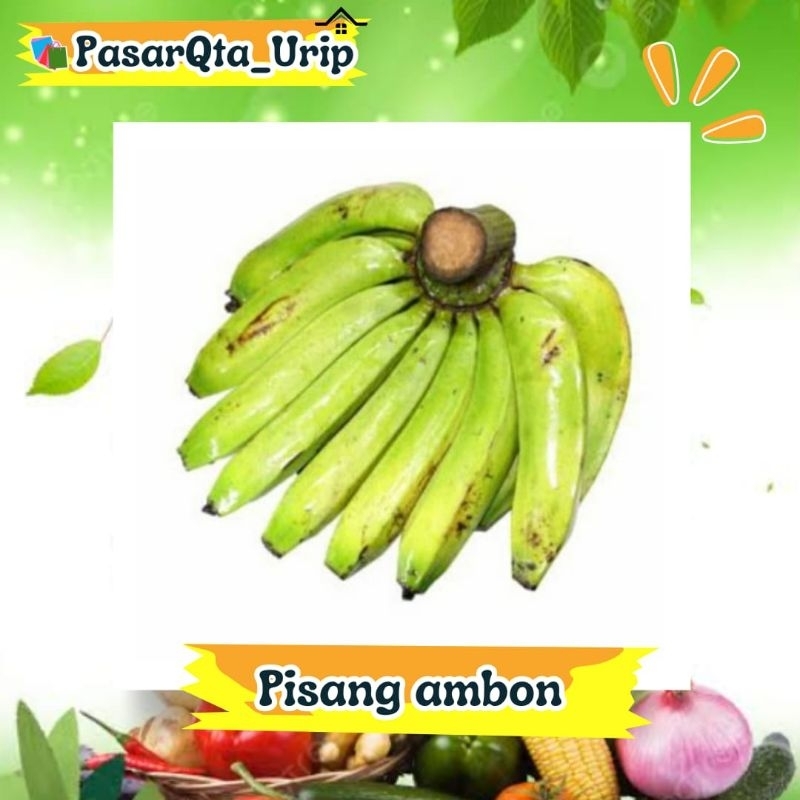 

Pisang Ambon persisir/ pasar buah makassar