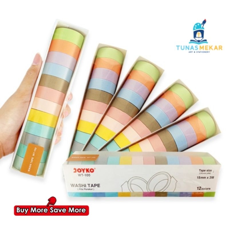 

Washi Tape Joyko WT-100 -12C