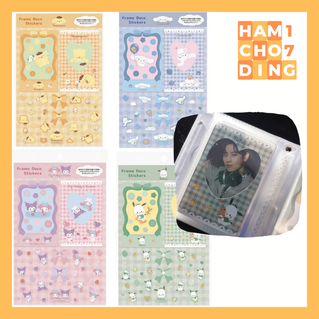 

HAMCHODING17 Stiker Frame Sanrio PC Deco