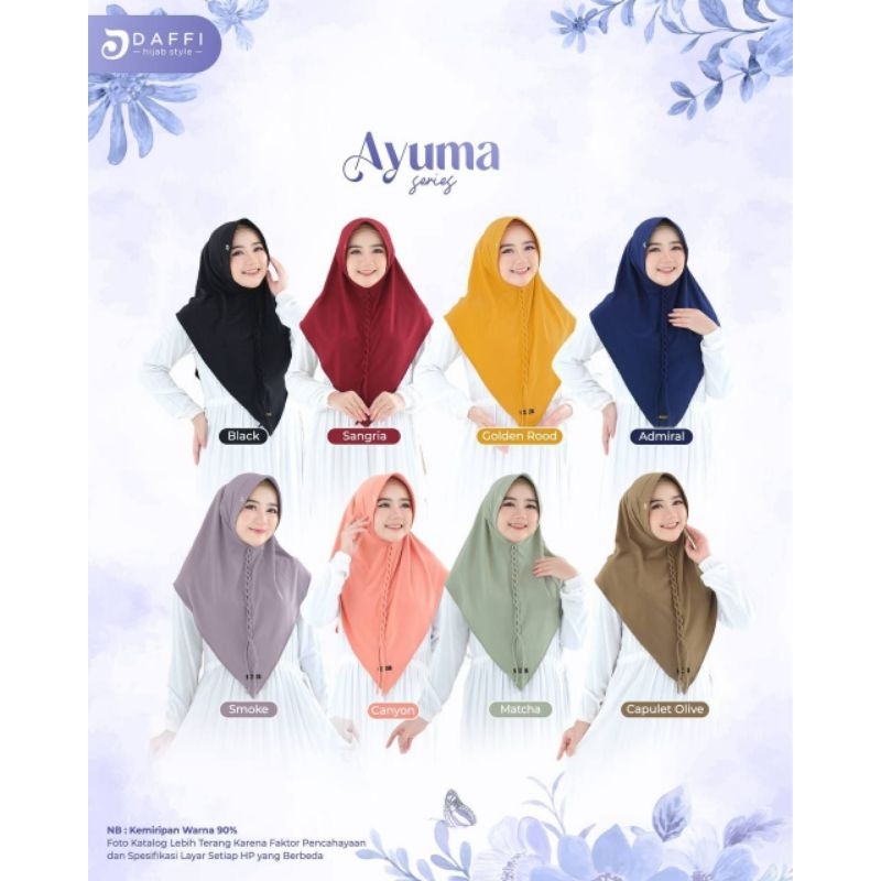 ayuma  Daffi hijab style